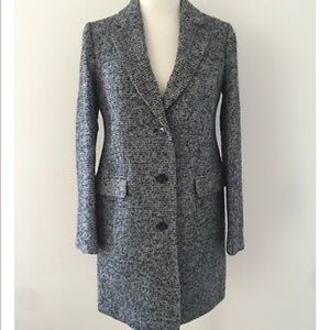 J.Crew Tweed Topcoat - Size 4 - GREAT Condition